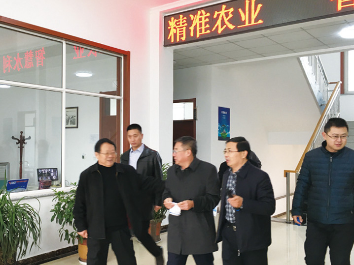 市水利局领导到公司参访